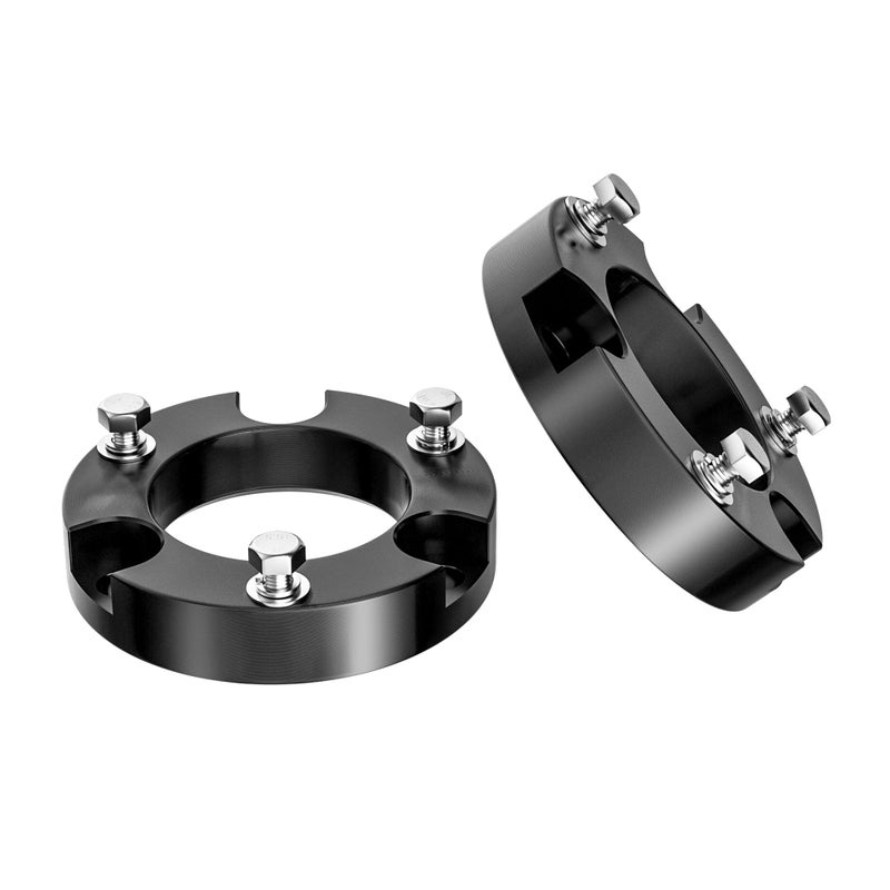 FLYCLE 2 inch Leveling Kits for 2005-2023 Tacoma, 2003-2023 4Runner, 2007-2015 FJ Curiser, Front Strut Spacers 2'' Lift Kit Compatible with Tacoma 4Runner FJ Curiser - Image 1